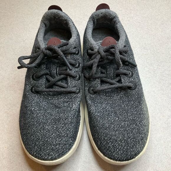 Allbirds Mizzle Wool Running Shoe 8 Natural Gray - Picture 3 of 10